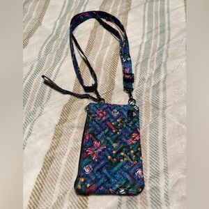 Lug Peekaboo with wristlet and adjustable purse strap